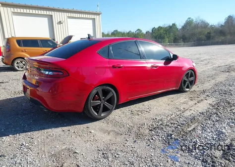 2014 Dodge Dart Gt z USA, uszkodzony, nr VIN 1C3CDFEB3ED700341